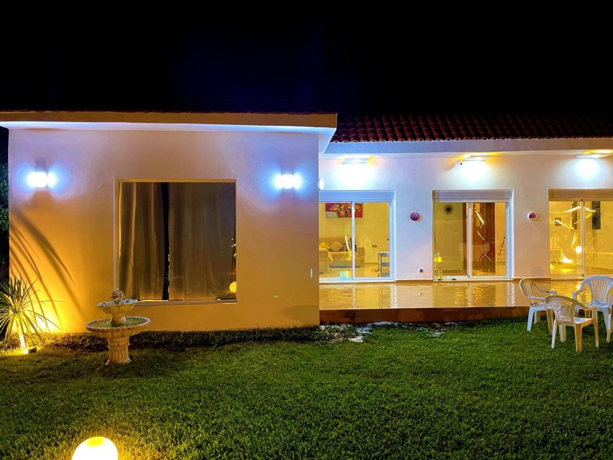 Central Villa With Pool Garden 5Km Sea Cabo Tétouan Exteriör bild