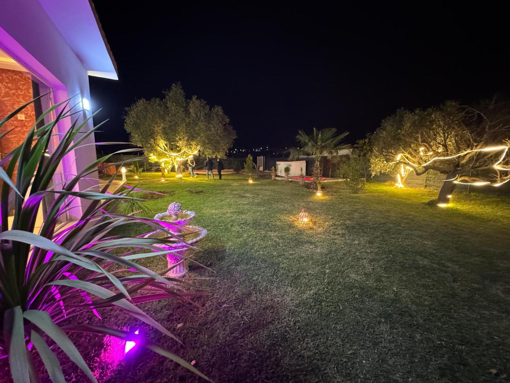 Central Villa With Pool Garden 5Km Sea Cabo Tétouan Exteriör bild