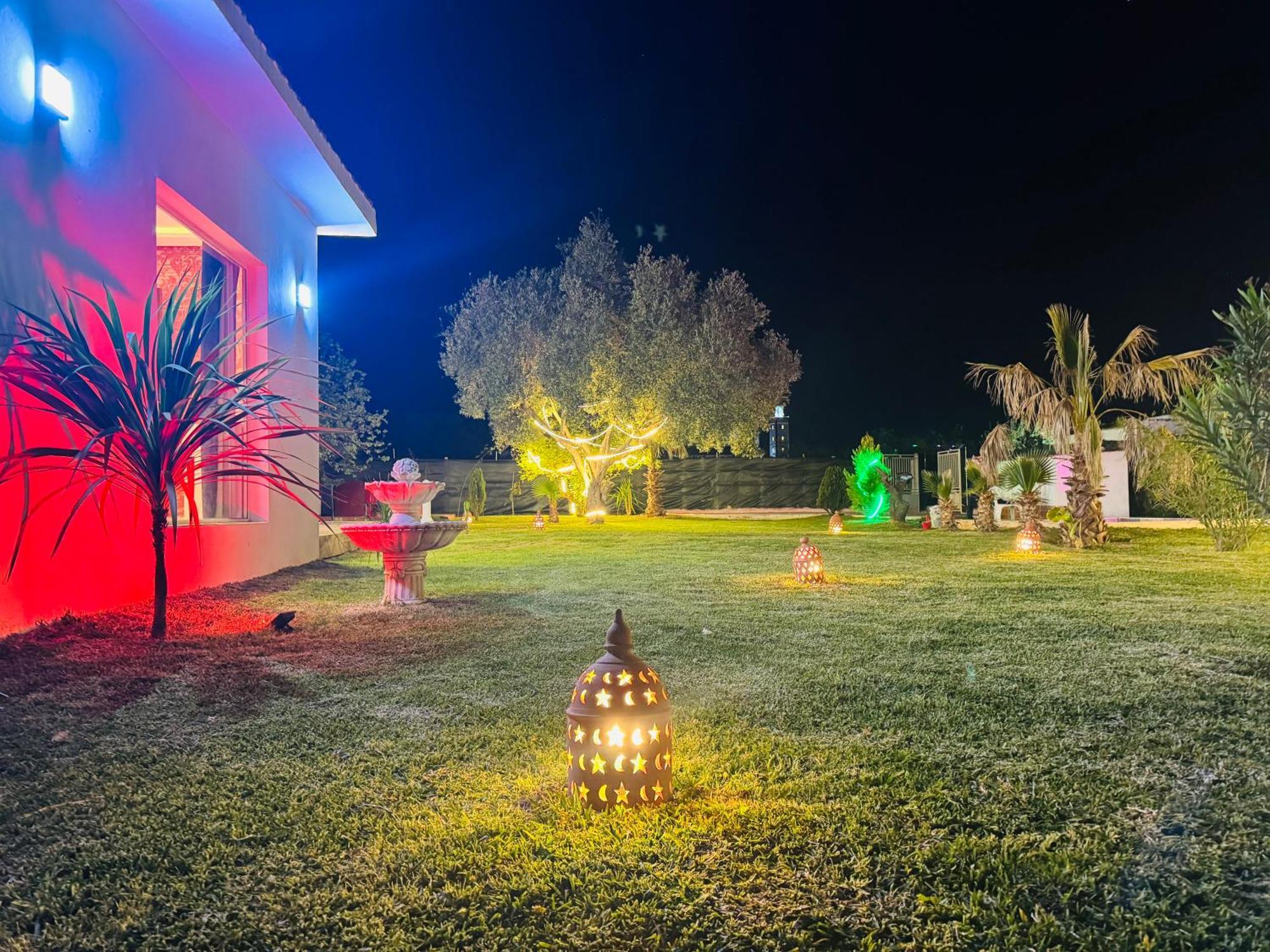 Central Villa With Pool Garden 5Km Sea Cabo Tétouan Exteriör bild