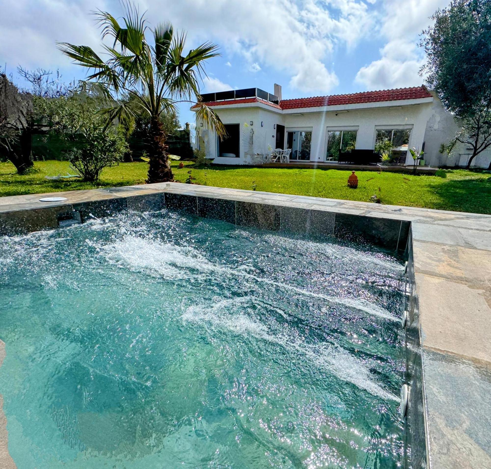 Central Villa With Pool Garden 5Km Sea Cabo Tétouan Exteriör bild