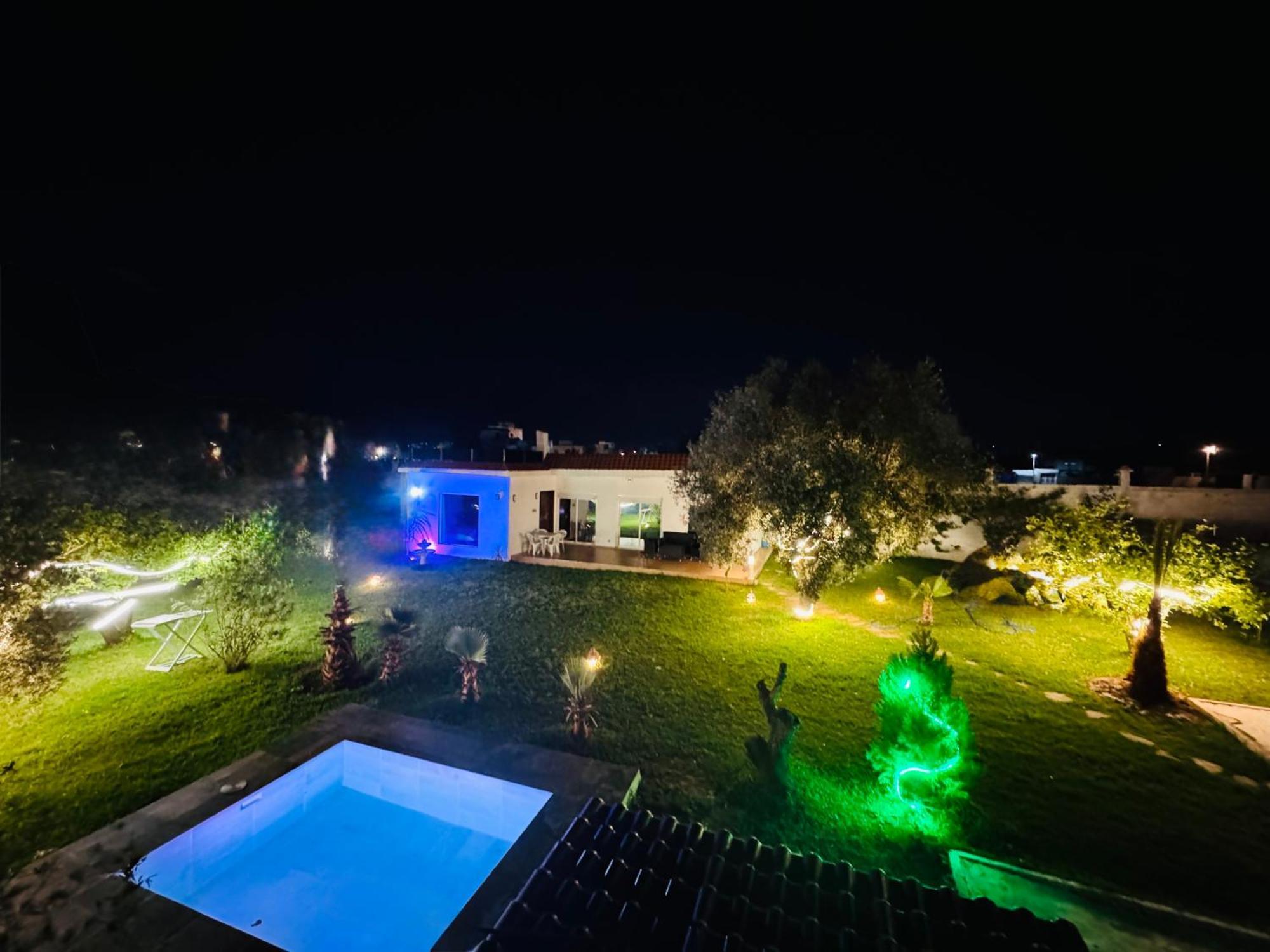 Central Villa With Pool Garden 5Km Sea Cabo Tétouan Exteriör bild